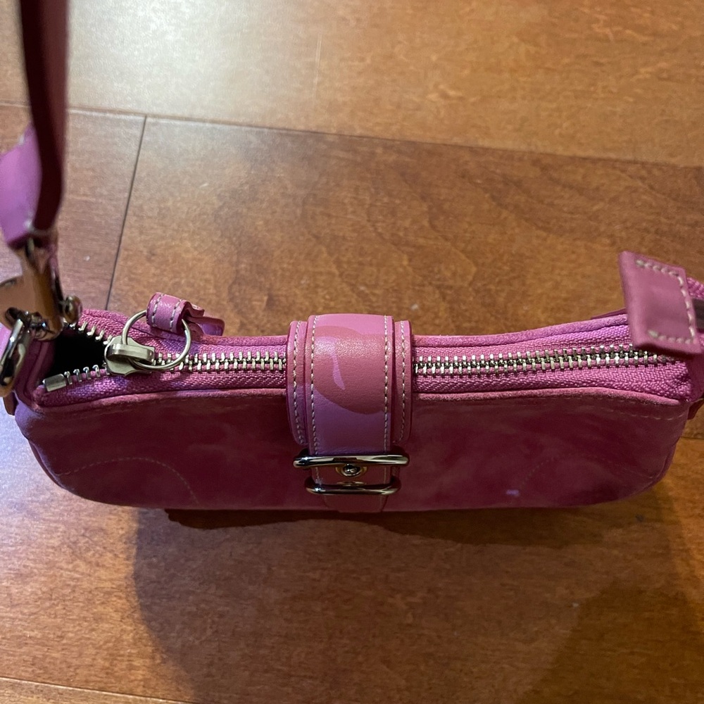 Coach Soho Suede Mini Shoulder Bag style #7558 - Picture 13 of 13